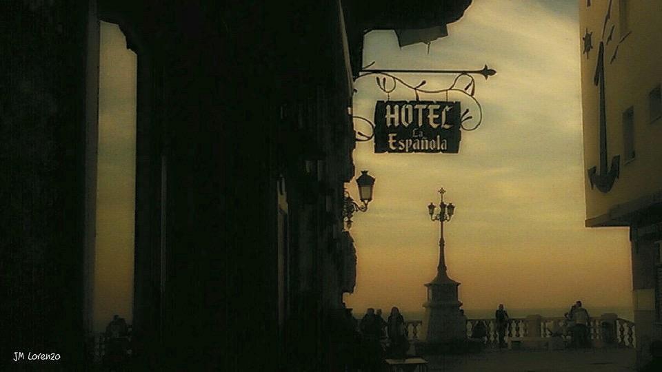 Hotel La Espanola Чипиона Экстерьер фото