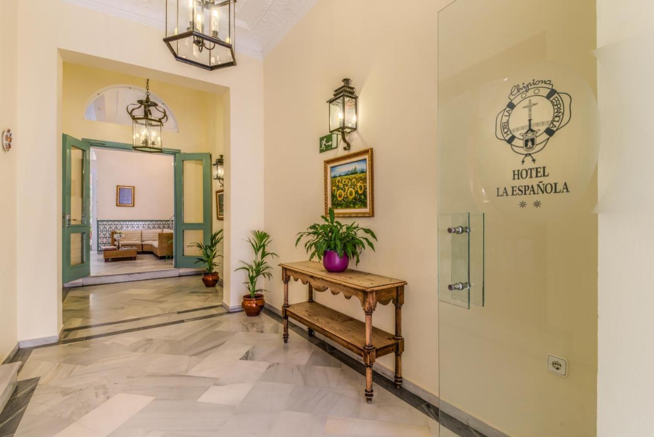 Hotel La Espanola Чипиона Экстерьер фото